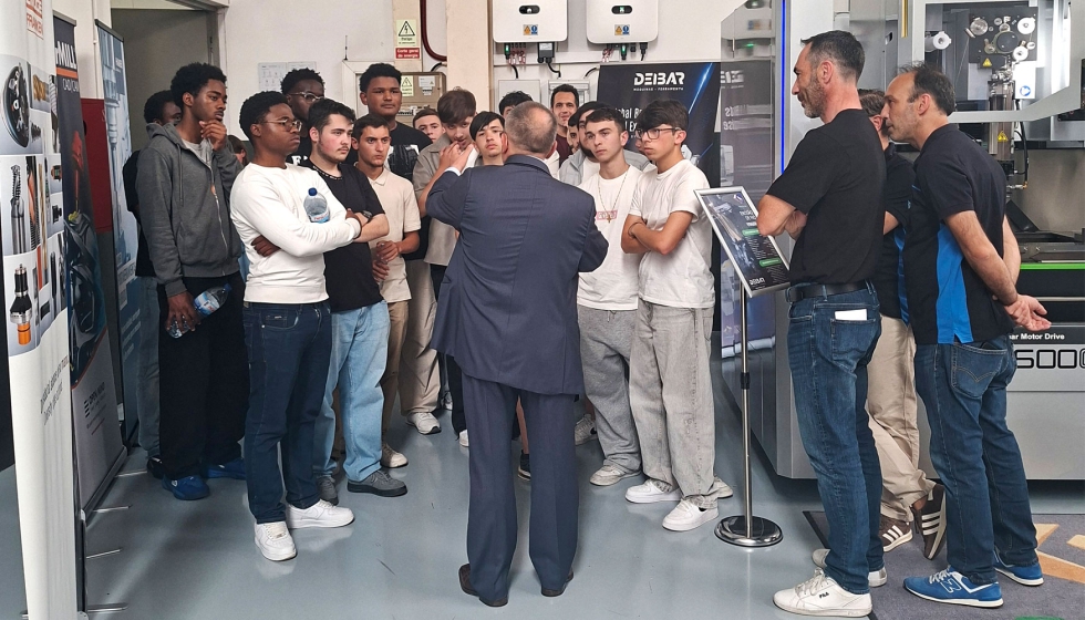 O evento foi uma oportunidade para receber jovens promessas da metalomec�nica nacional