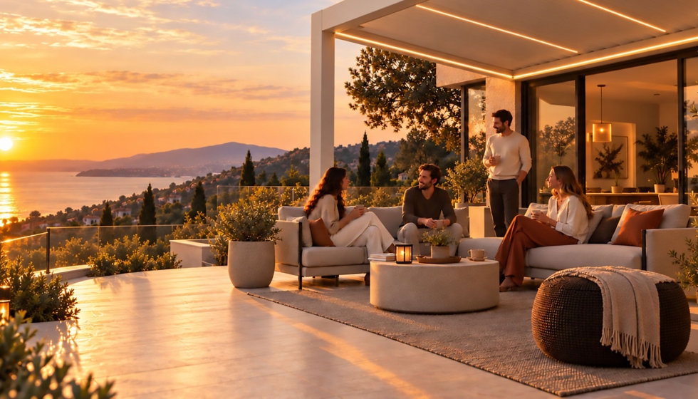 Las soluciones Outdoor Living permiten prolongar el uso de terrazas y jardines cuando cambian la temperatura, la luz y las condiciones del exterior...