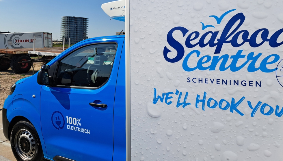 Las unidades Thermo King E-Series permiten mantener la cadena de fr�o en las furgonetas el�ctricas de Seafood Centre destinadas al reparto urbano...