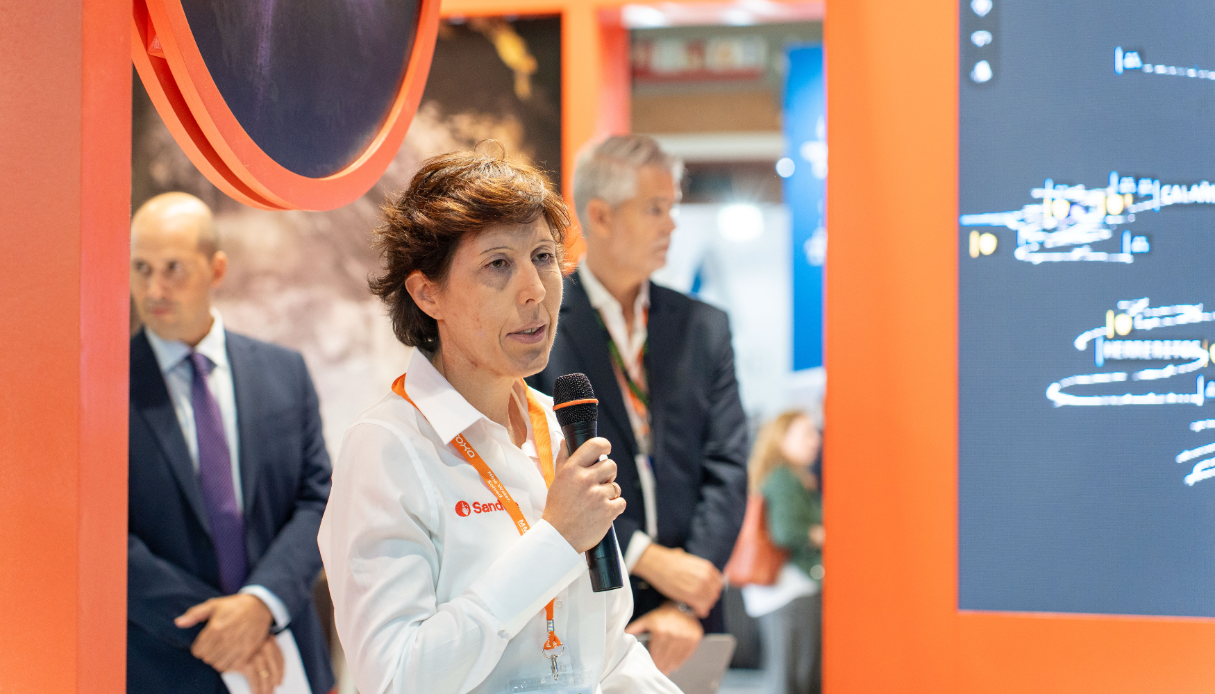 Latifa S�nchez, jefa de extracci�n y transporte en Sandfire Matsa Operations