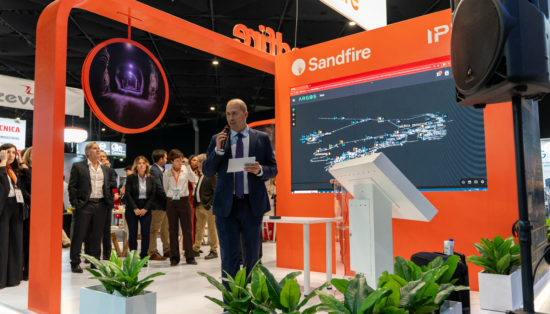 Alberto Gonz�lez Enes, gerente de Tecnolog�a en Sandfire Matsa Operations