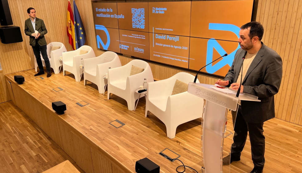 El director general de Agenda 2030 del Ministerio de Derechos Sociales, Consumo y Agenda 2030, David Perejil, clausur� el evento...