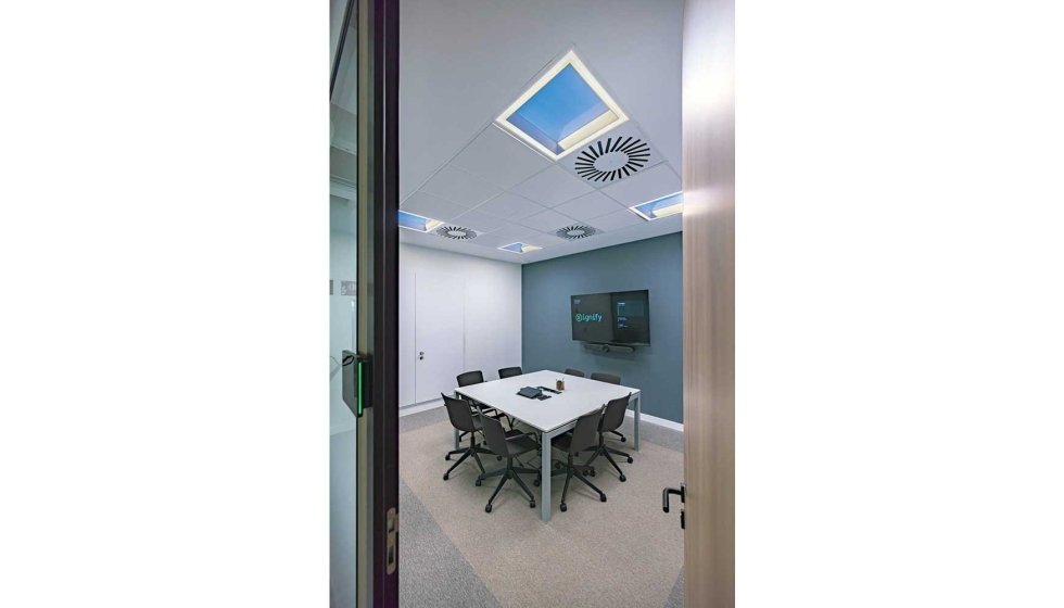 Las salas de reuniones incorporan la tecnolog�a NatureConnect...
