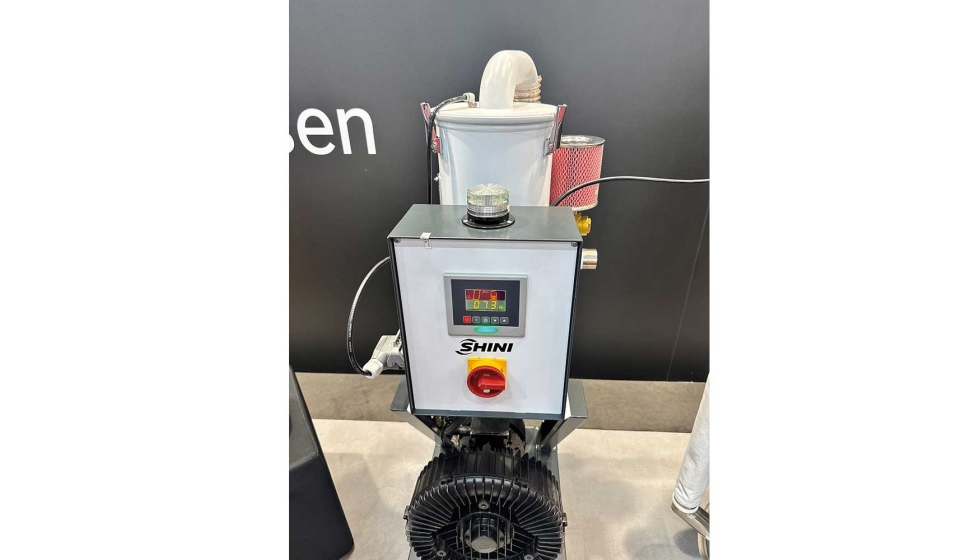 Los equipos de control de temperatura de Shini permiten supervisar y ajustar los par�metros del proceso mediante una pantalla digital...
