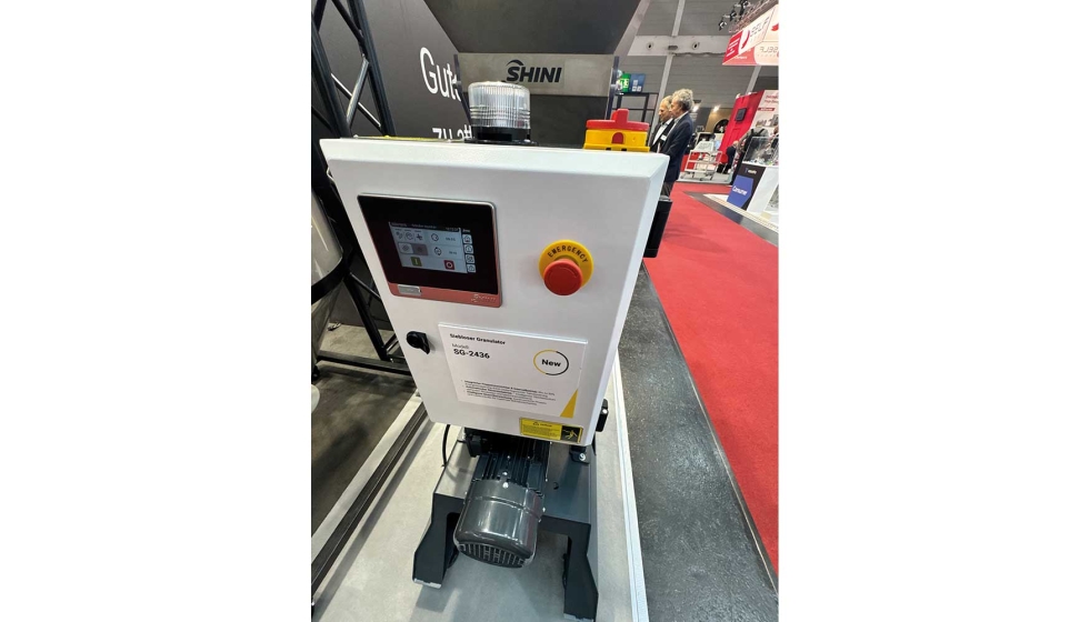 El SG-2436 incorpora control digital y variador de frecuencia para adaptar su funcionamiento a las necesidades de cada aplicaci�n...
