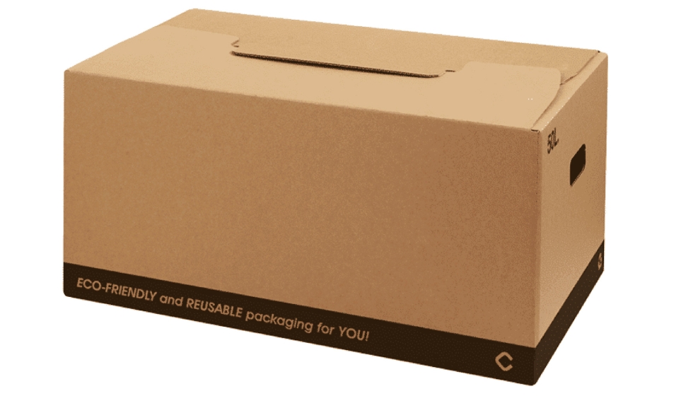 Carry Box, de Capsa Packaging, una caja convertible en cesta que combina funcionalidad y reutilizaci�n para optimizar el transporte y la manipulaci�n...