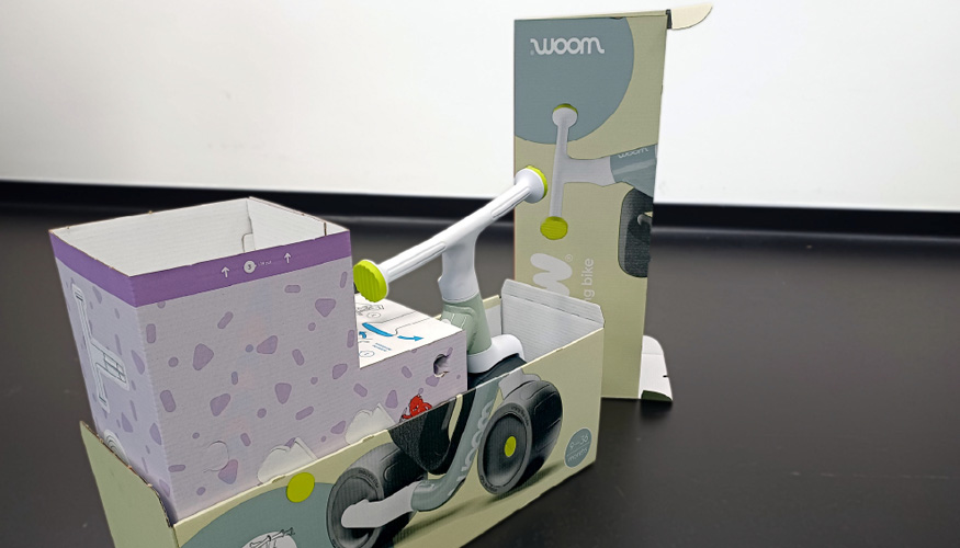 WOW Project, de Smurfit Westrock. Soluci�n de packaging en cart�n que demuestra las posibilidades estructurales y creativas de este material...