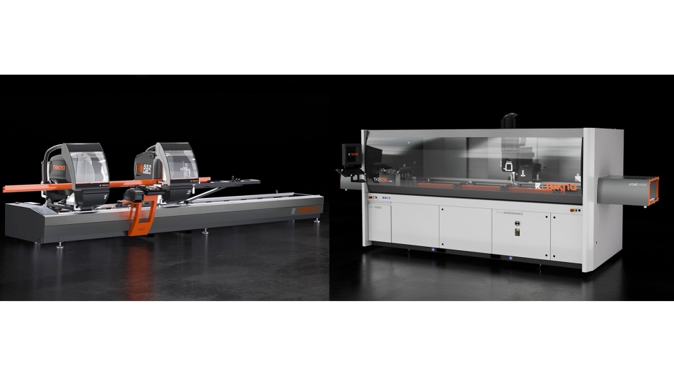 Tronzadora doble cabezal TK 554 y centro est�tico TKE 938 de Tekna
