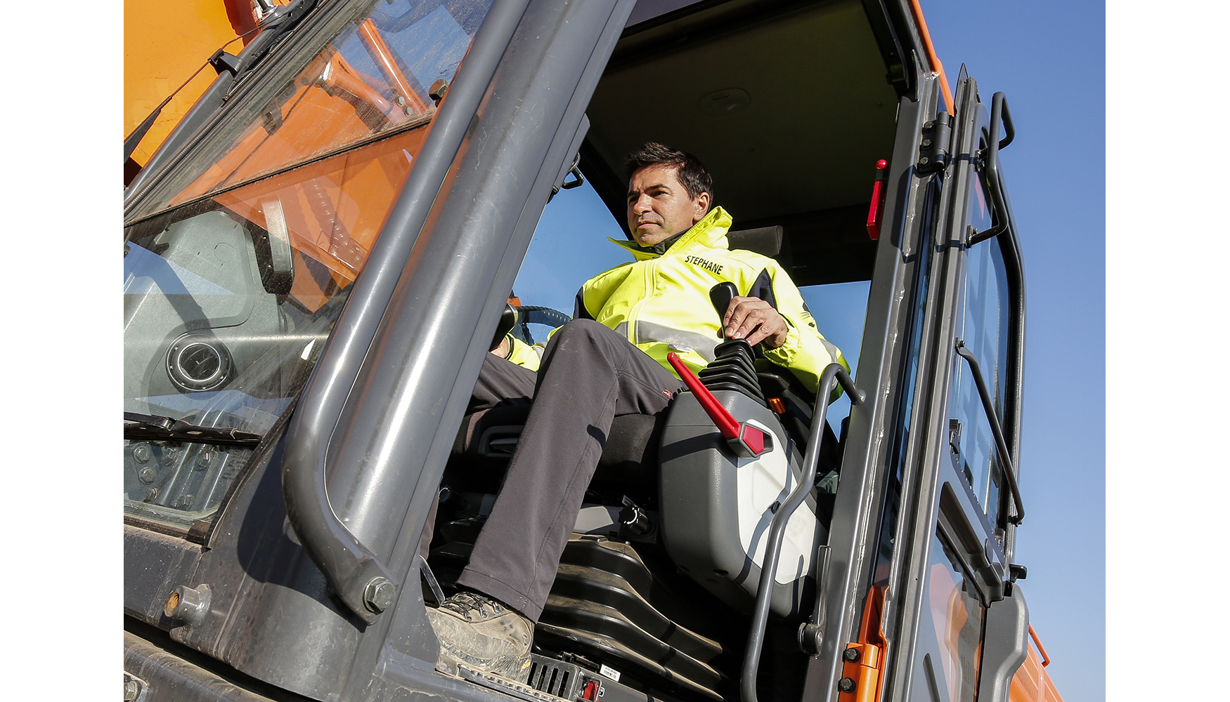 Stephane Dieu, director de producto de Develon Excavators en Europa