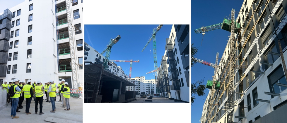 Visita a las 606 viviendas que se est�n construyendo en M�stoles mediante el sistema industrializado �vita de Grupo Avintia...