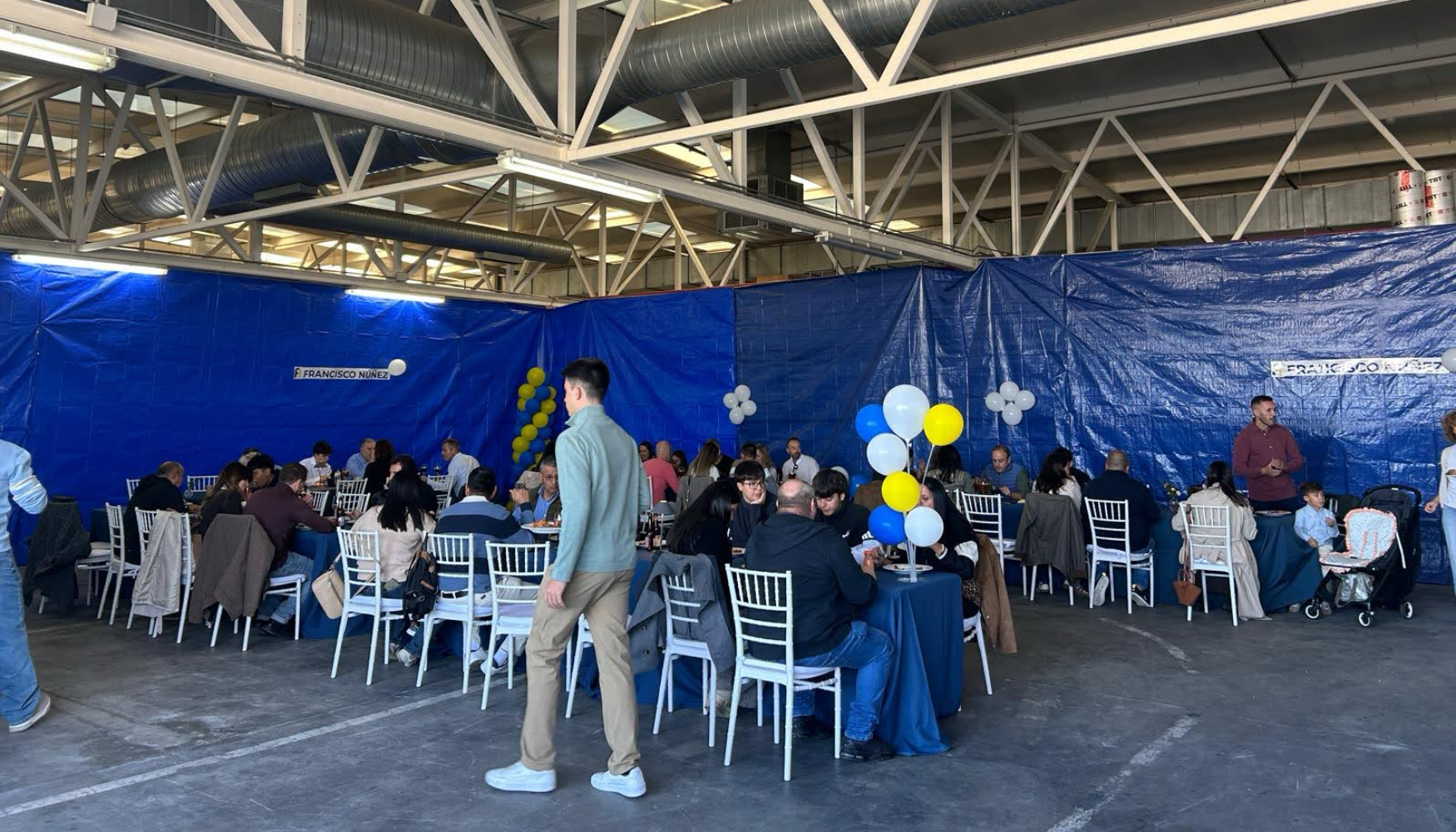 La jornada concluy� con un catering en las instalaciones de la empresa