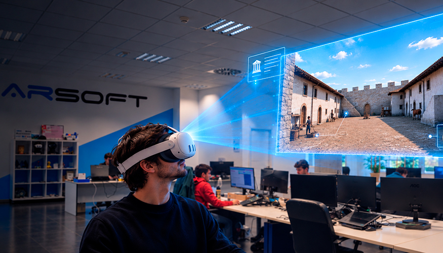 Experiencia VR en la oficina de ARSOFT