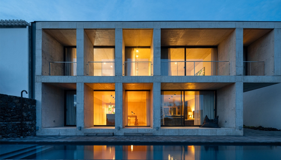 Casa da Rocha Quebrada, en Azores. Foto: Ivo Tavares
