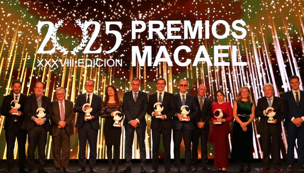 Galardonados en la XXXVIII edici�n de los premios Macael (2025)