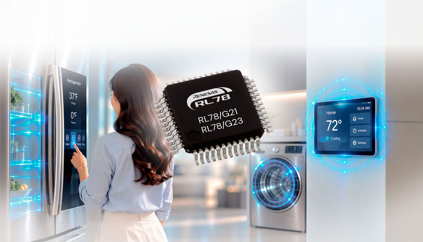 Los microcontroladores RL78/G21 y RL78/G23 ampl�an las opciones de Renesas para el control eficiente y las interfaces t�ctiles de los...