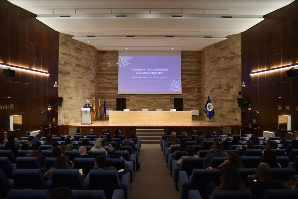 El CIHEAM Zaragoza present� su oferta formativa para el curso 2026/2027