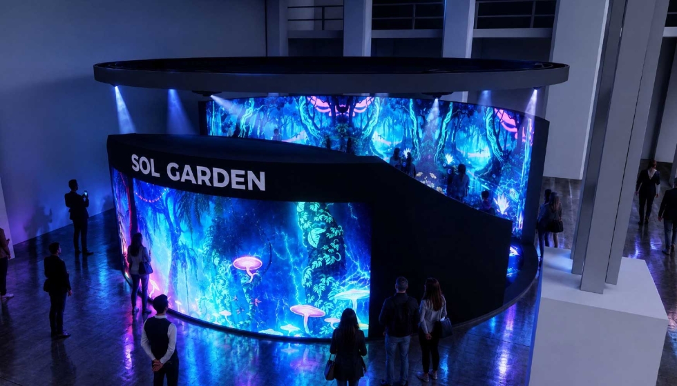Sol Garden es una experiencia art�stica inmersiva que tendr� lugar durante Spark 2027 en Fira Montju�c de Barcelona