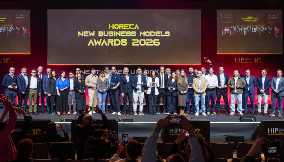 Ganadores y finalistas de la pasada edici�n de los Horeca New Business Models Awards de HIP