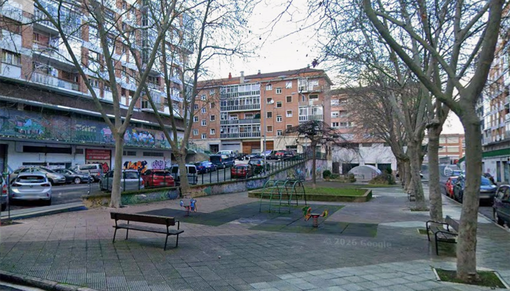 Im�genes actuales del parque de la plaza Arantzabela