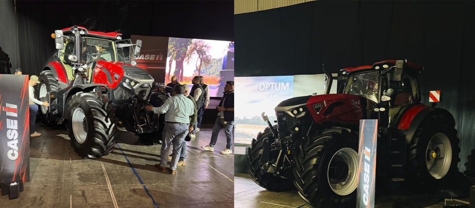 Primera presentaci�n en Espa�a de los nuevos tractores de las series Puma 155-185 y Optum 360-440