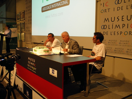 The Olympic Museum of Barcelona received also the presentation of the International Federation of the Futtoc