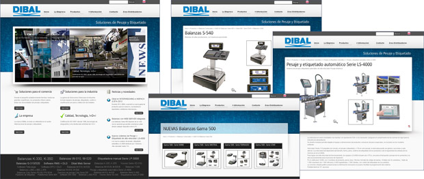 In the web renewed of Dibal, the user can download the fichas of all the products