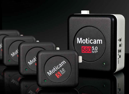 Nueva cmara analgica y digital modelo Moticam 580