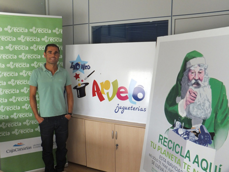 Carlos Arvelo, gerente de la cadena canaria Jugueteras Arvelo
