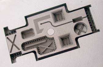 Imagen 2: Ejemplo de molde de inyeccin para plstico en Aluminio