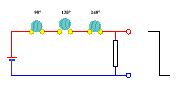 Fig. 5.- Circuito serie- normal cerrado