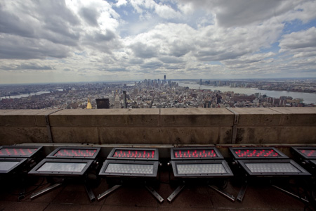 Productos de Philips Color Kinetics destinados al Empire State Building