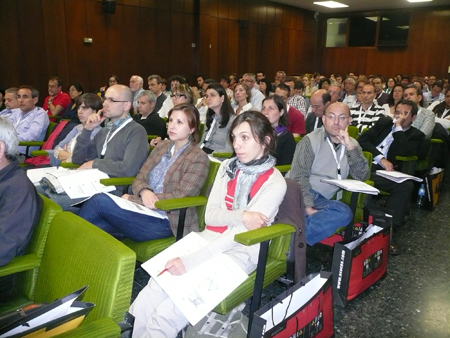 Asistentes al seminario, organizado en el Centro de Investigacin y Desarrollo Josep Pascual Vila del CSIC de Barcelona