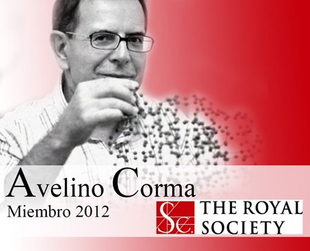 Avelino Corma forma parte de la Royal Society de Reino Unido junto a nombres tan ilustres como Charles Darwin o Isaac Newton...