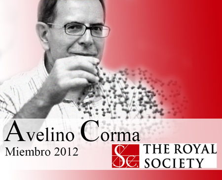 Avelino Corma forma part de la Royal Society de Regne Unit al costat de noms tan illustres com Charles Darwin o Isaac Newton...