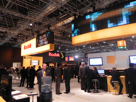 Stand de Kodak en Drupa 2012