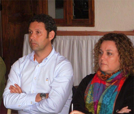 Nieves Ruiz, directora general de la Fundacin Codiagro, y Ricardo Prez-Santamarina, consejero general del Patronato