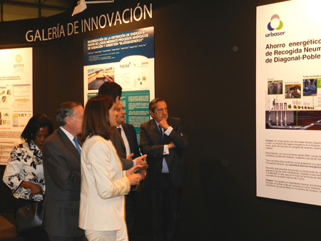 Visita de les autoritats, encapalades pel ministre d'Indstria, Energia i Turisme, Jos Manuel Soria, a la Galeria d'Innovaci de Genera 2012...