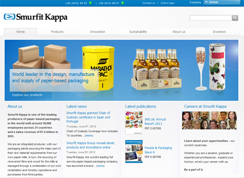 Pólvora ingresos Cha Smurfit Kappa presenta online sus productos y novedades - Envase y Embalaje