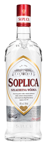 Skanem Poznan (Polonia) gan el premio en la categora Proceso de impresin por la etiqueta de la botella Soplica Szlachetna Wdka de 500 ml...