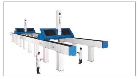 FIgura 6. Una CMM con arquitectura gantry (y doble carro)