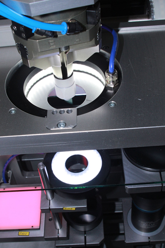 Visotect ha realizado una instalacin de control automatizada que mide las roscas con precisin...