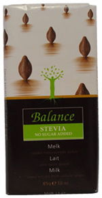 En la imagen, chocolate belga con stevia. Foto: www.Foodtrendtrotters.com