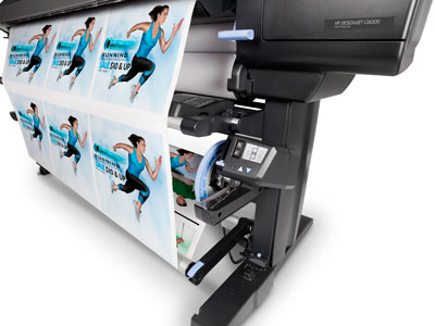 En el evento, HP realizar demostraciones con su nueva impresora HP Designjet L26500