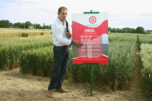 Javier de Sebastin, jefe de Producto de Cereal de Limagrain Ibrica