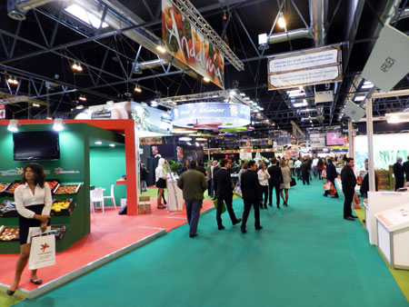 Vista de Ifema durante la celebracin de Fruit Attraction 2011