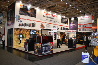 Stand de Hypertherm en la edicin de 2010 de EuroBlech