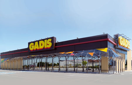 Vista del nuevo supermercado Gadis