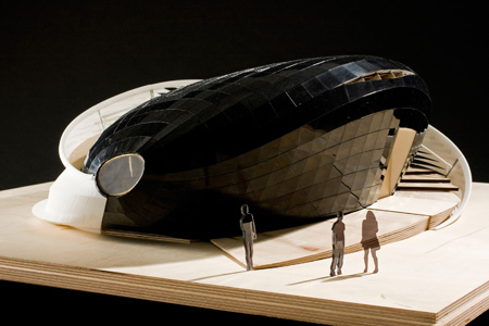 Maqueta del London MET University (Reino Unido)