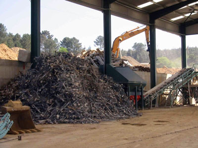 La oferta de residuos industriales basada en la actividad de las industrias de aserrado, desenrollo, carpintera y muebles apenas va a crecer...
