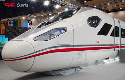 (2) Talgo y CAF son las dos constructoras de trenes espaolas que han desarrollado trenes de alta velocidad para competir con otras grandes firmas...